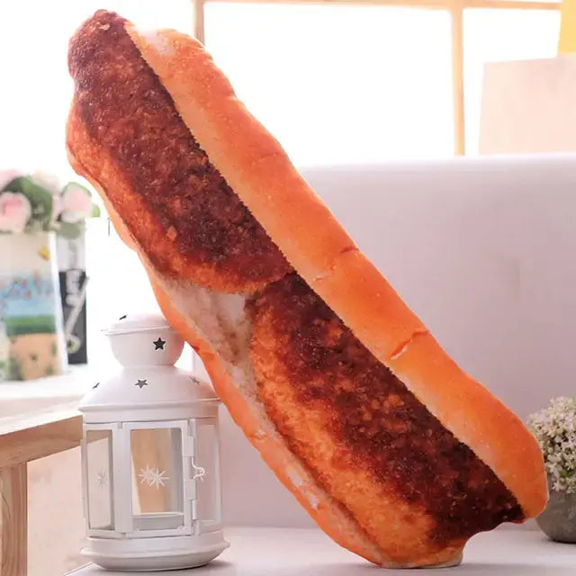 Simulational Bread Plush Pillow