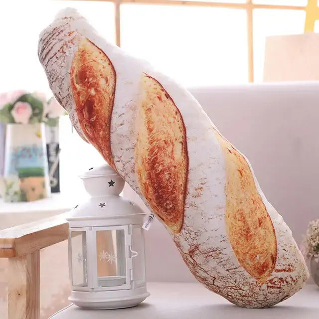 Simulational Bread Plush Pillow