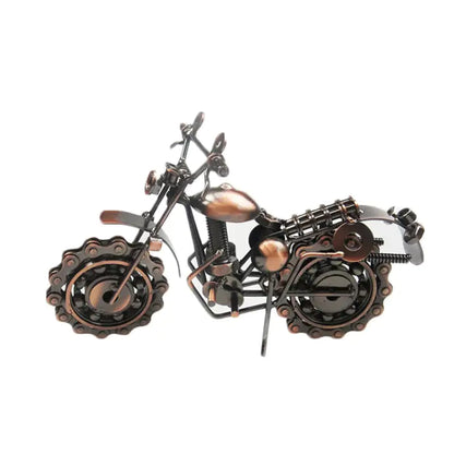 Vintage Motorcycle Figurine