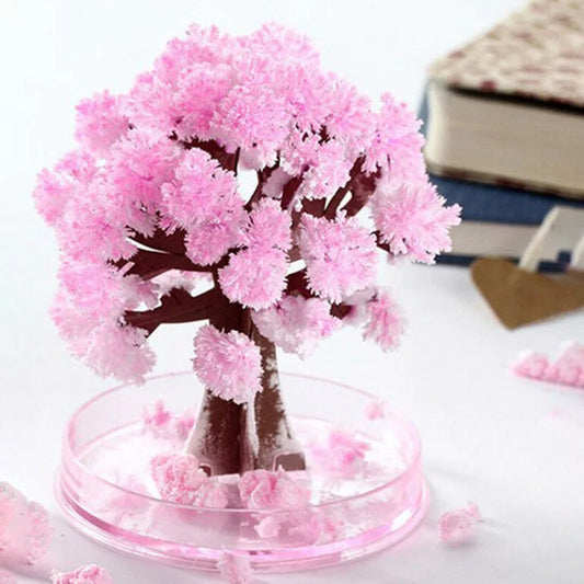 DIY Growing Tree Paper Sakura Crystal Trees Kit