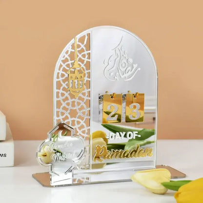 Acrylic Countdown Calendar for Ramadan