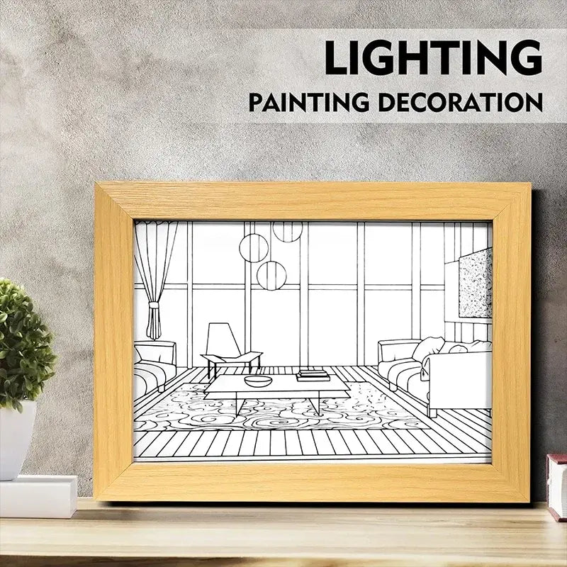 Decorative LED Light Painting