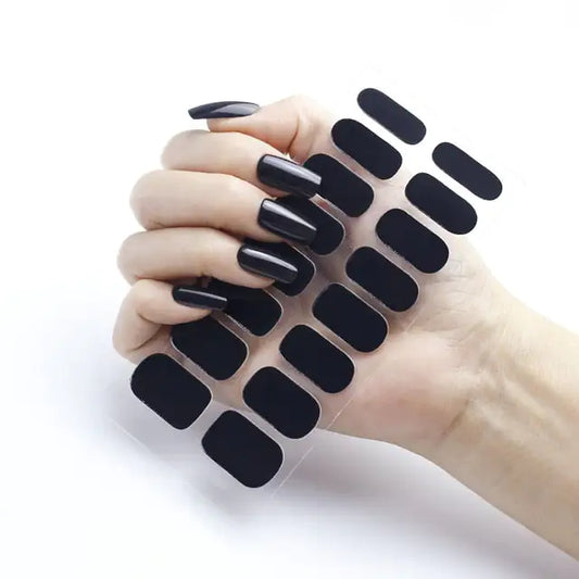 Raven Black Nail Art