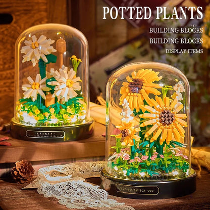 DIY Micro Flower Building Blocks